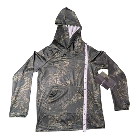 KINETIC Kids Hoodie Size 4/5 Made in Egypt-Soft-Winter Fall - Snakeskin Look - Picture 2 of 7